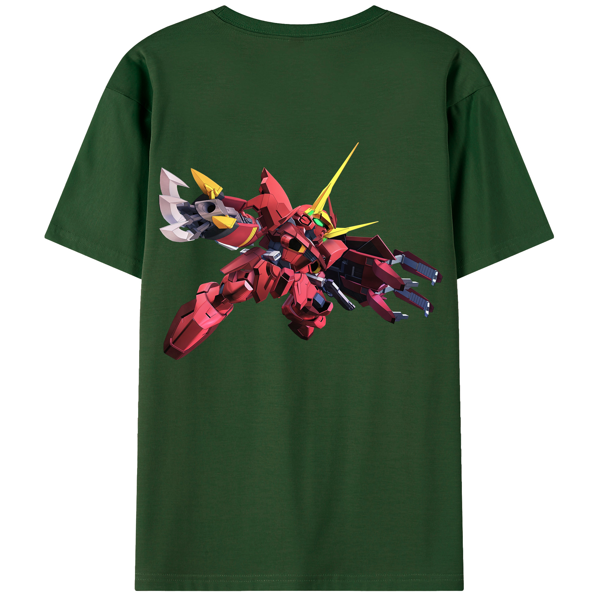 （画像用） 機動戦士ガンダム Mobile Suit Gundam 綿100％半袖Tシャツ（背面プリント）